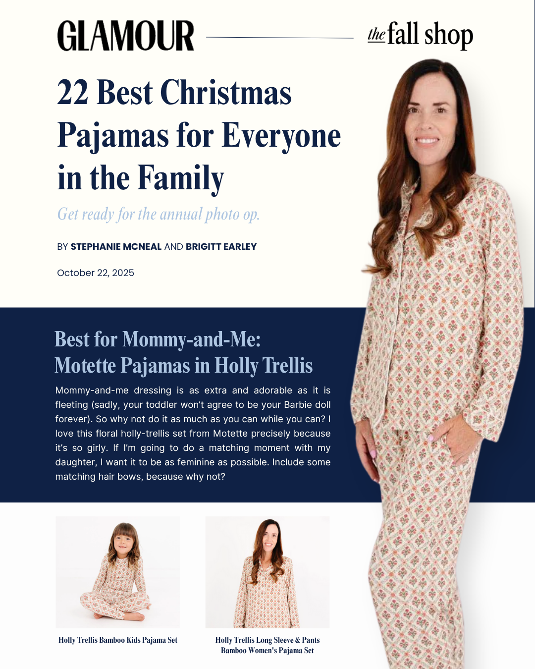 Featured in Glamour’s Holiday Gift Guide: Best for Mommy and Me