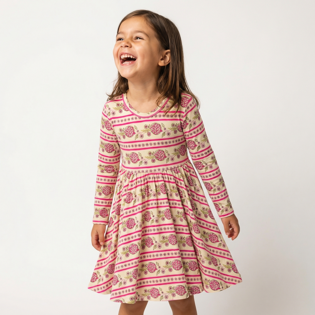 Top rated toddler pajama set in pink floral for sensitive skin and year round comfort