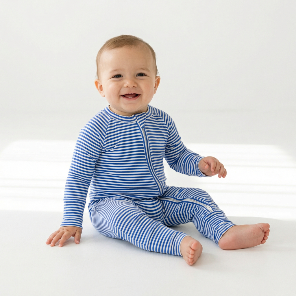 Bamboo Sleeper | Cobalt Stripe | Motette