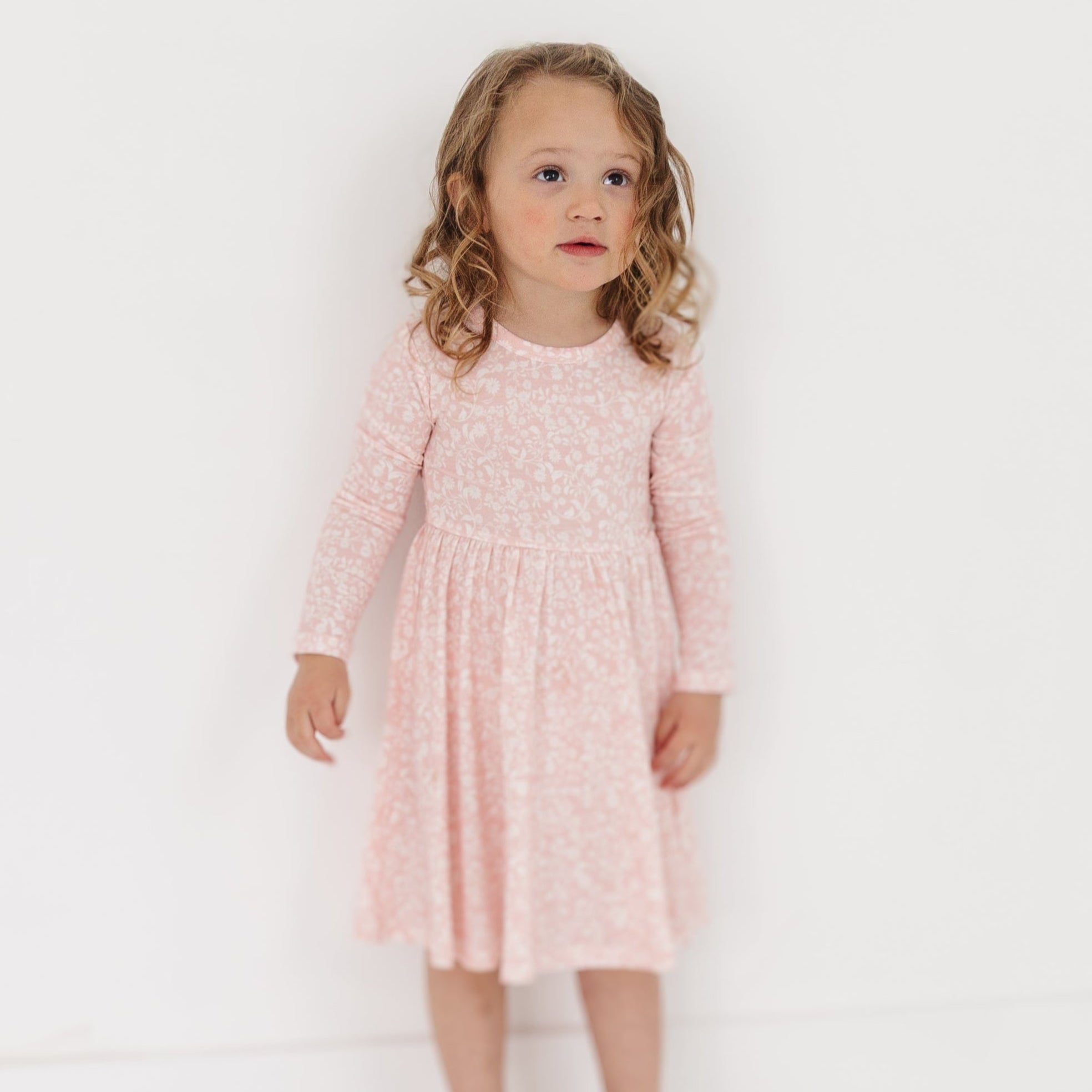 Petite Fleur Bamboo Twirl Dress