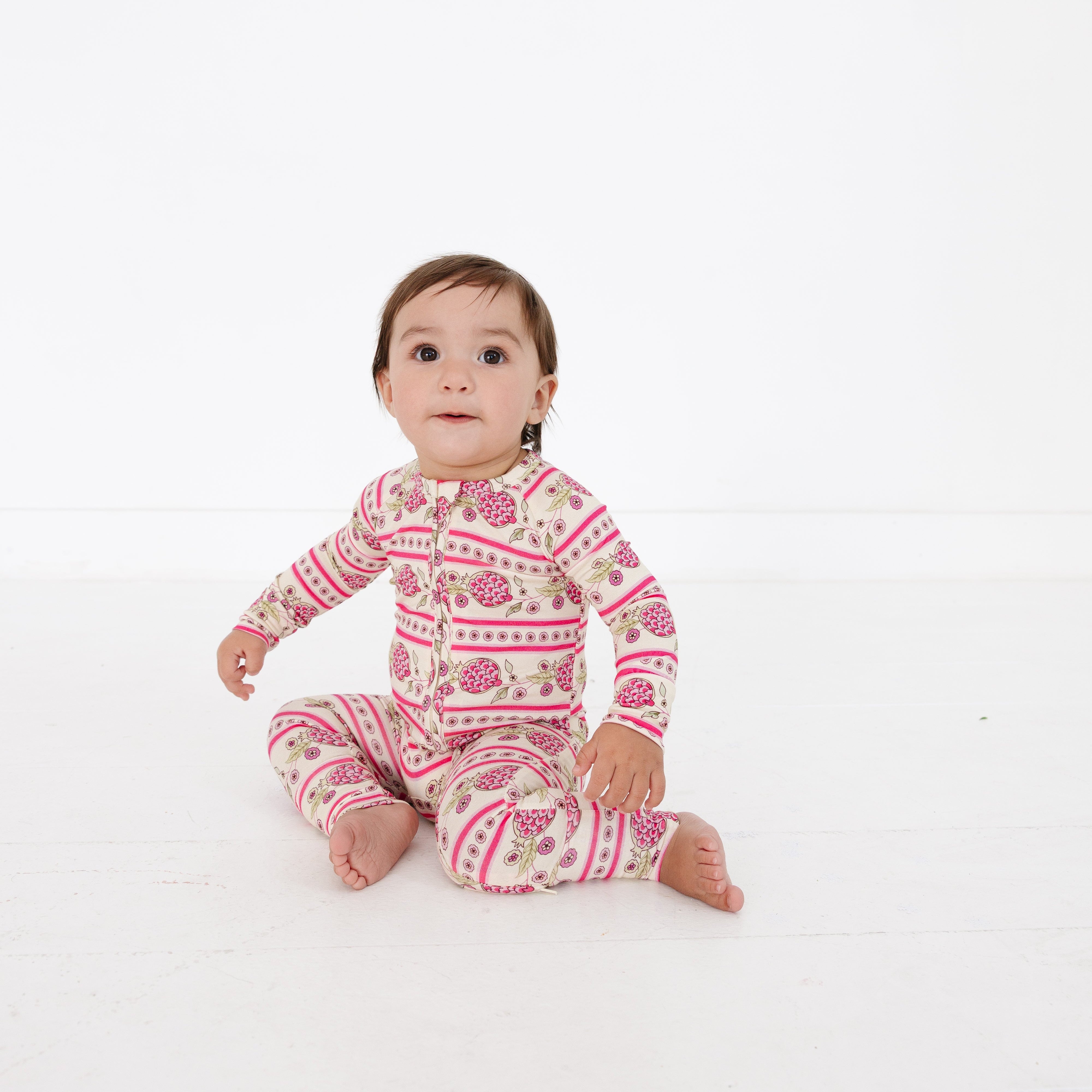 Pomegranate Soiree Bamboo Sleeper
