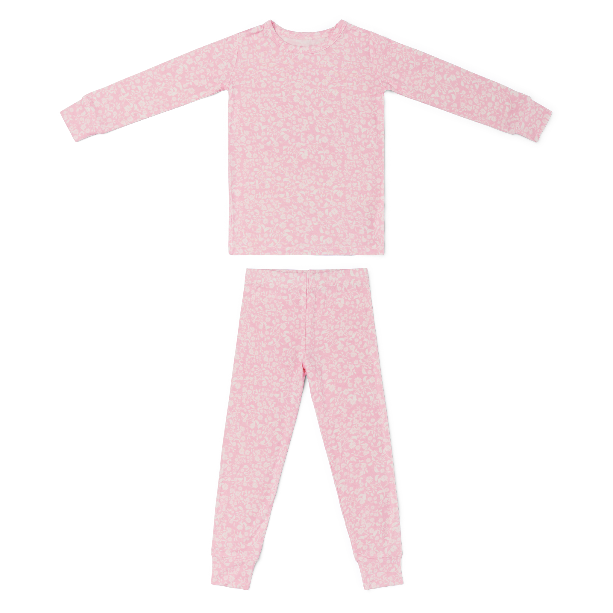 Petite Fleur Bamboo Toddler Pajama Set