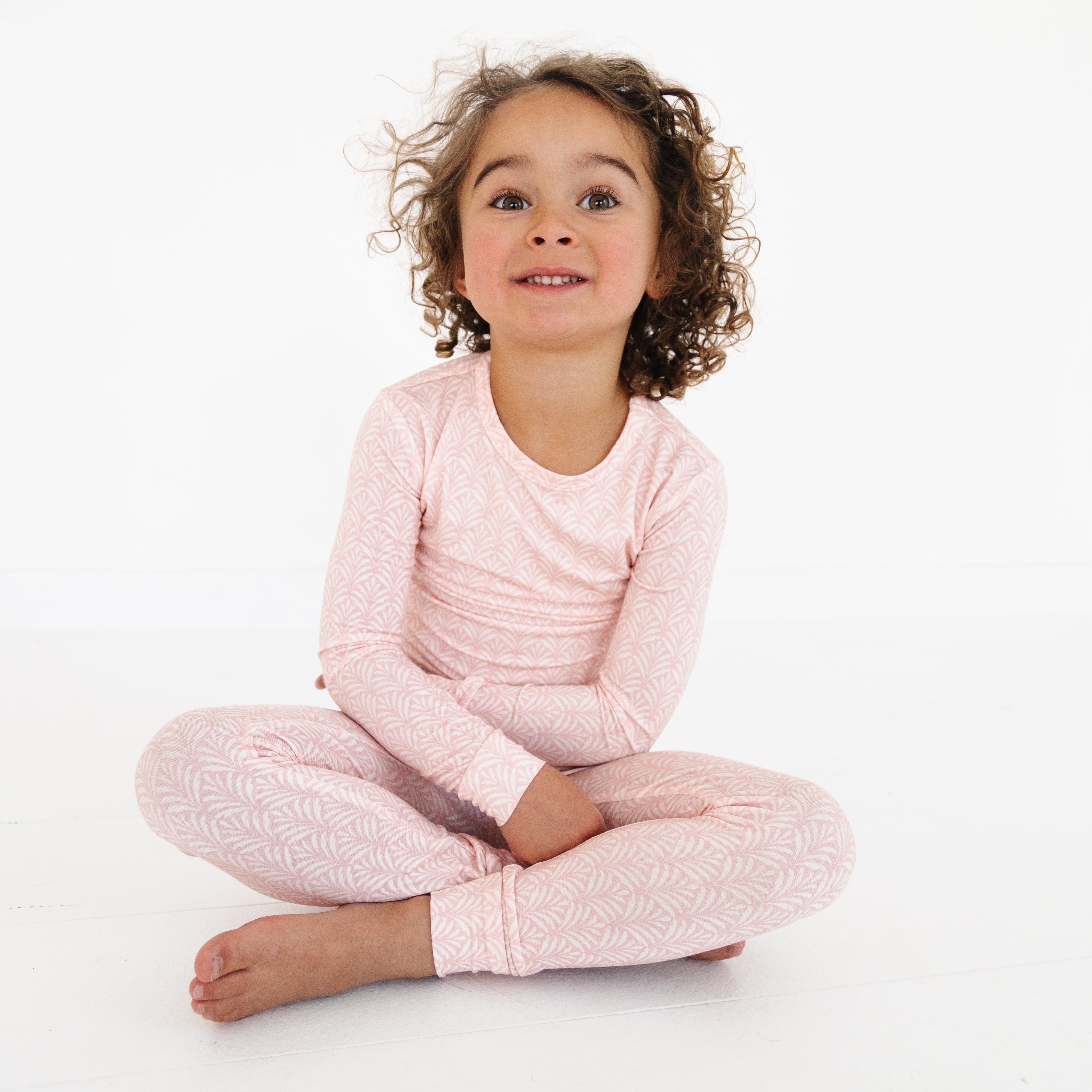 Pink Symphony Bamboo Toddler Pajama Set