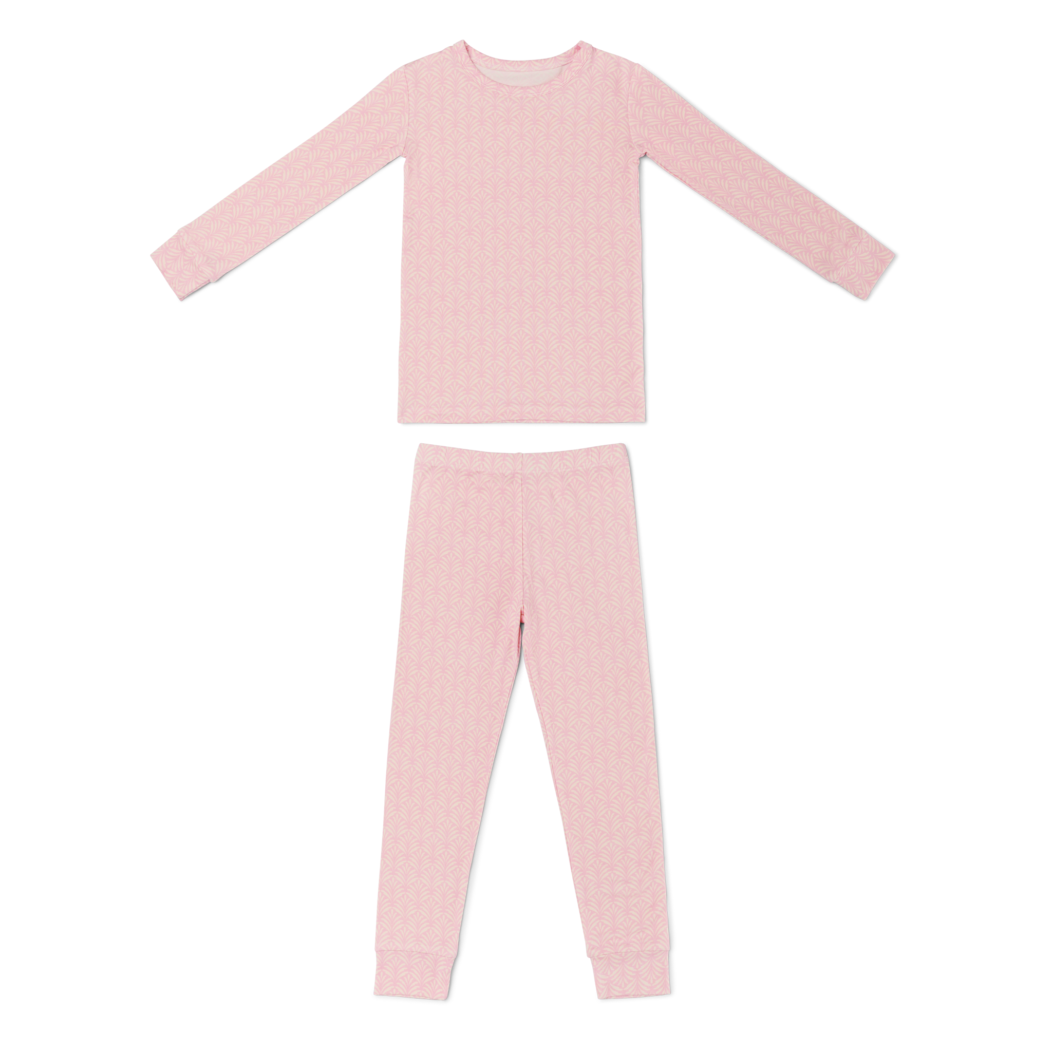 Pink Symphony Bamboo Toddler Pajama Set