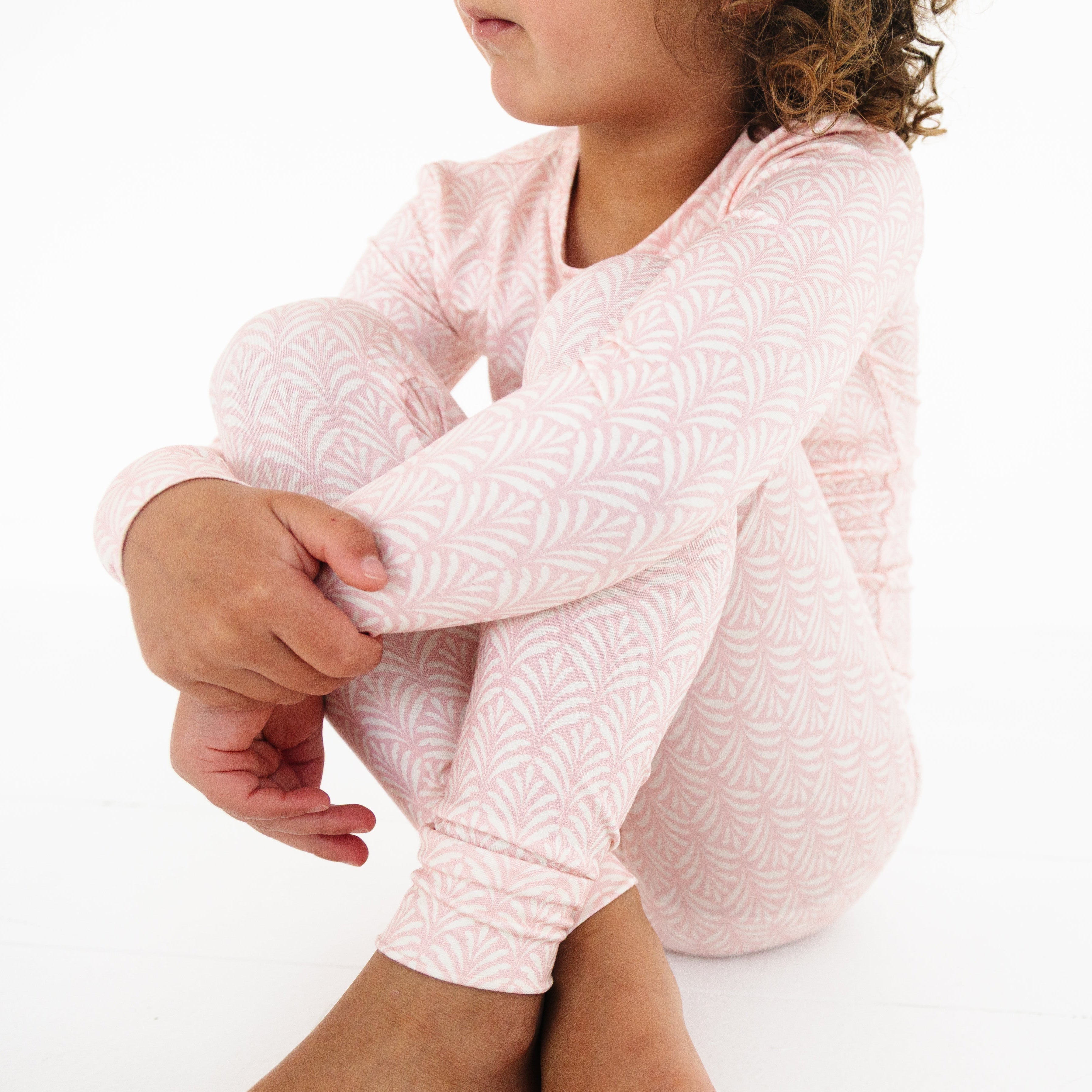 Pink Symphony Bamboo Toddler Pajama Set