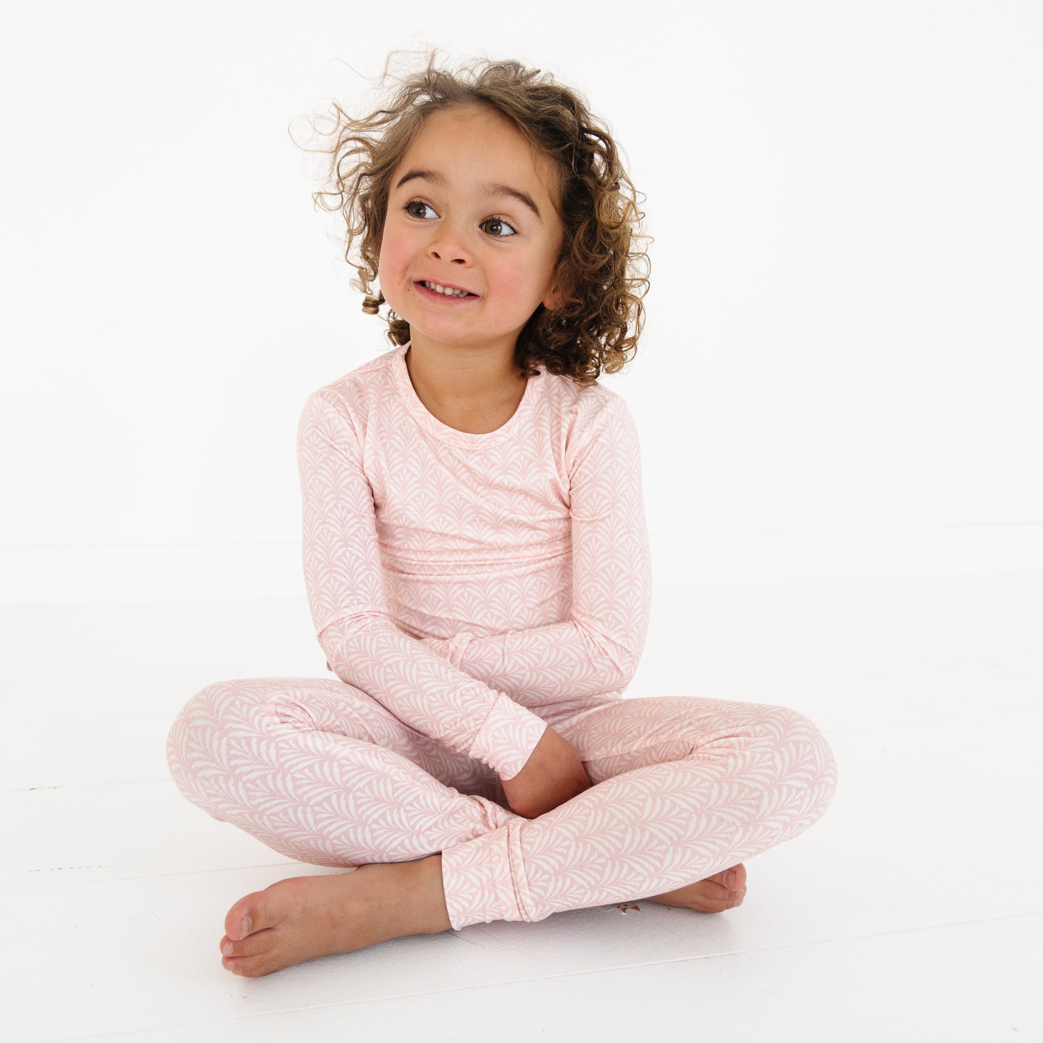 Pink Symphony Bamboo Toddler Pajama Set