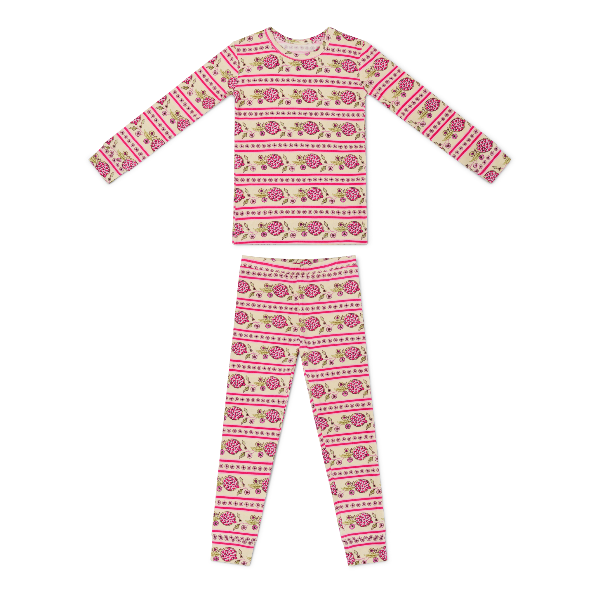 Pomegranate Soiree Bamboo Toddler Pajama