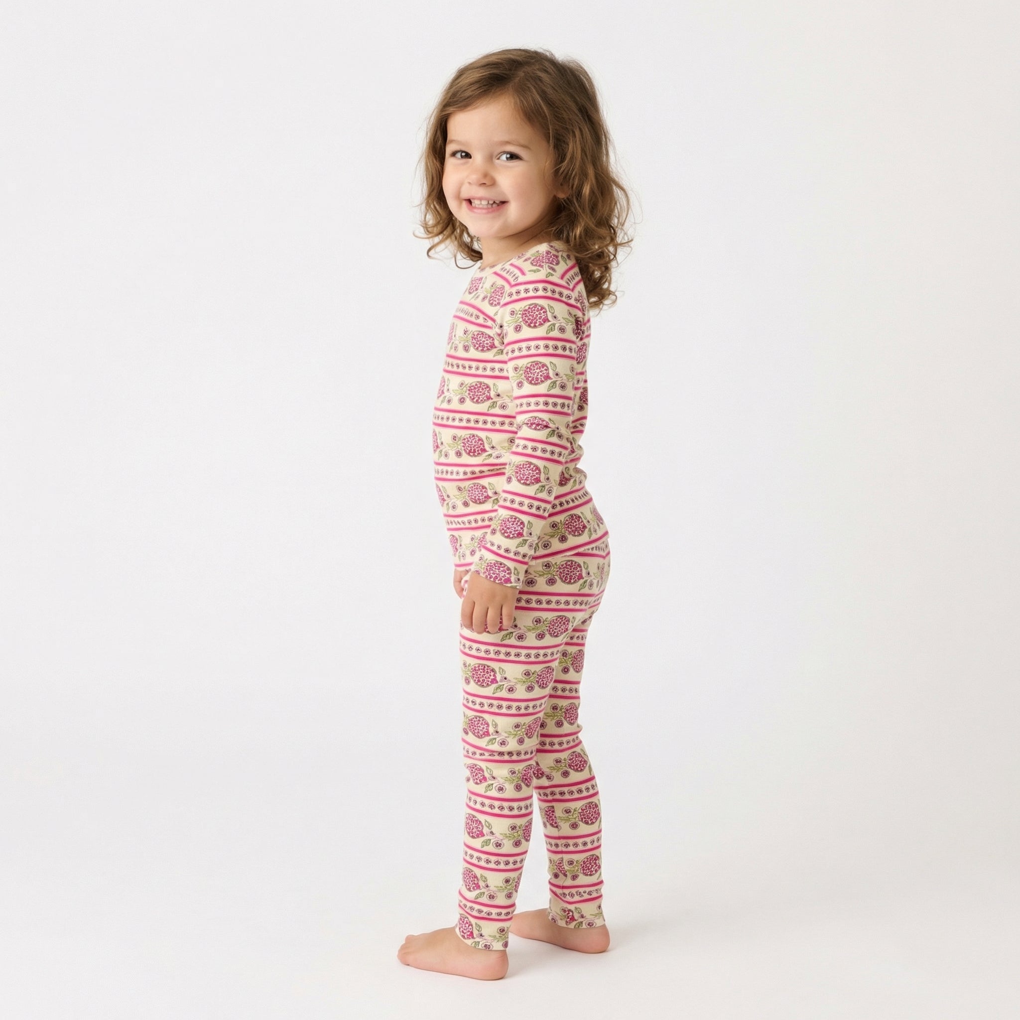 Editor loved Motette breathable pink floral toddler sleepwear for warm sleepers