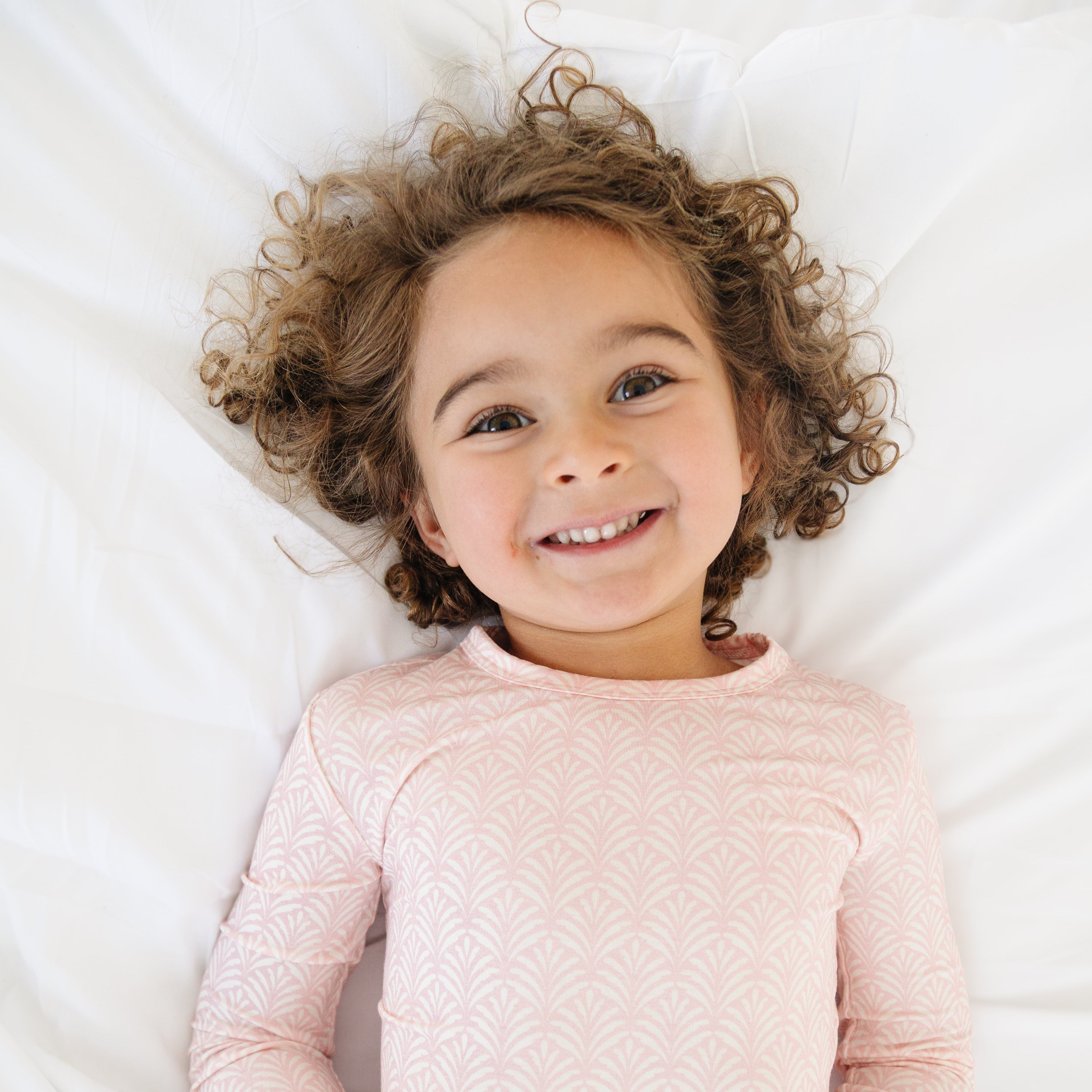 Pink Symphony Bamboo Toddler Pajama Set