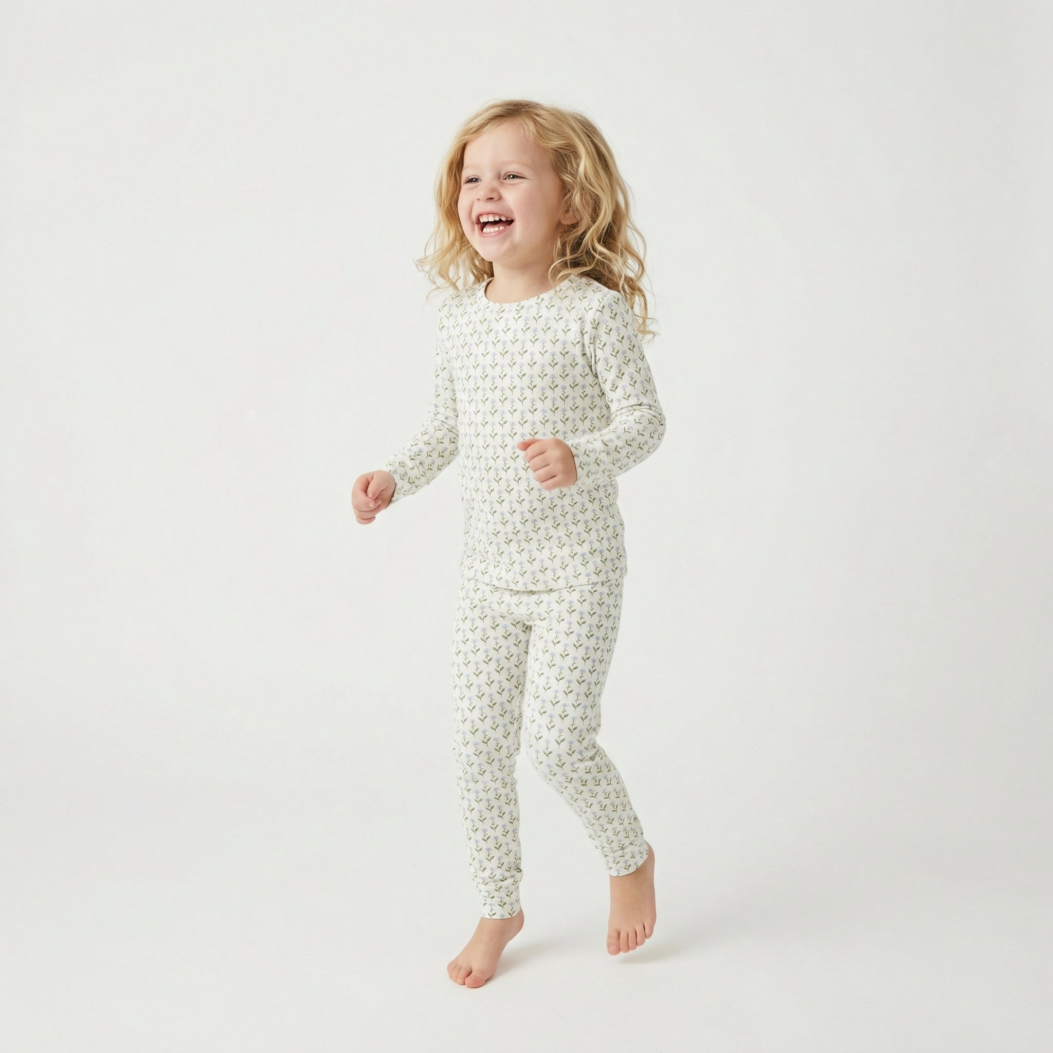 Lavender Lane Long Sleeve & Pants Kids Pajamas
