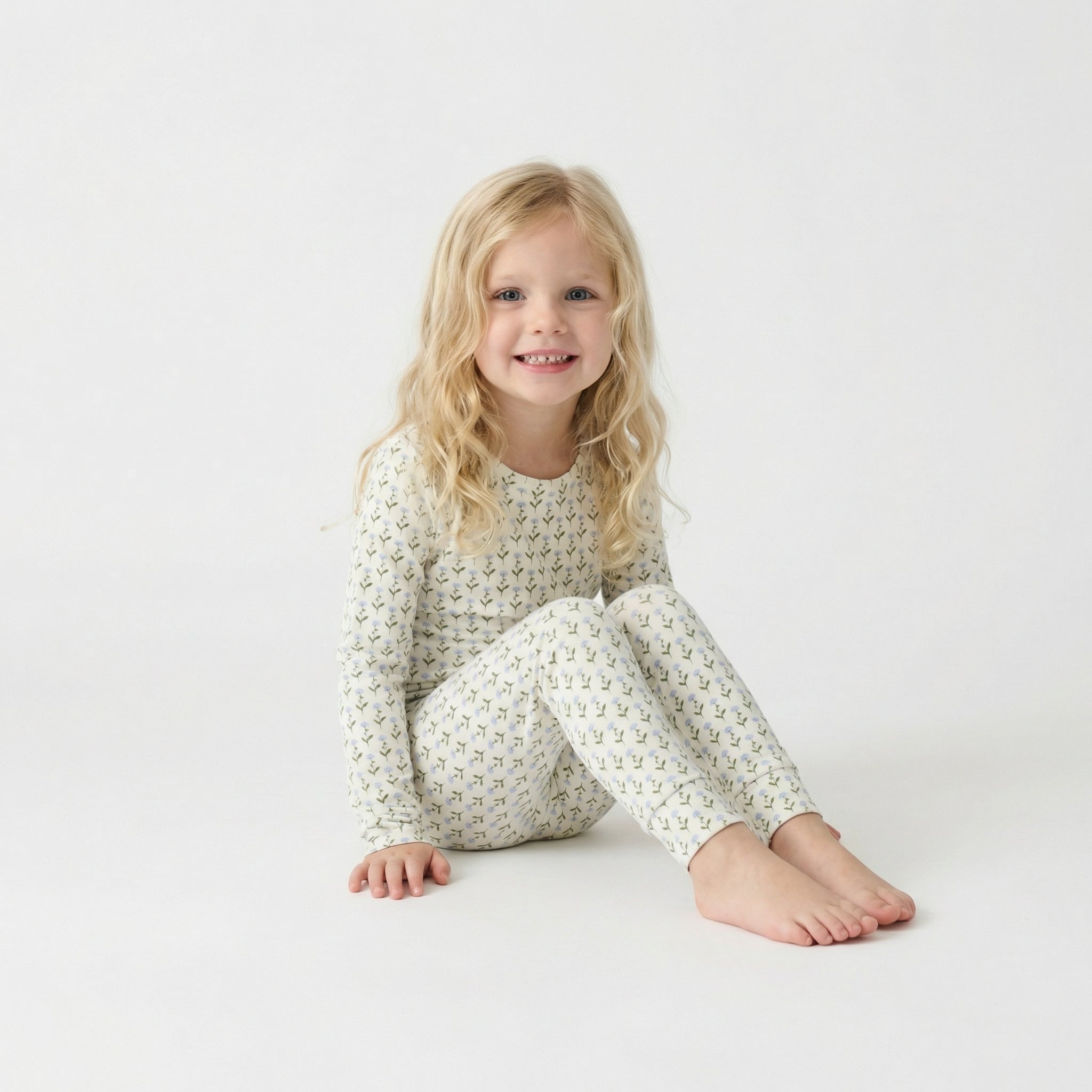 Lavender Lane Long Sleeve & Pants Kids Pajamas